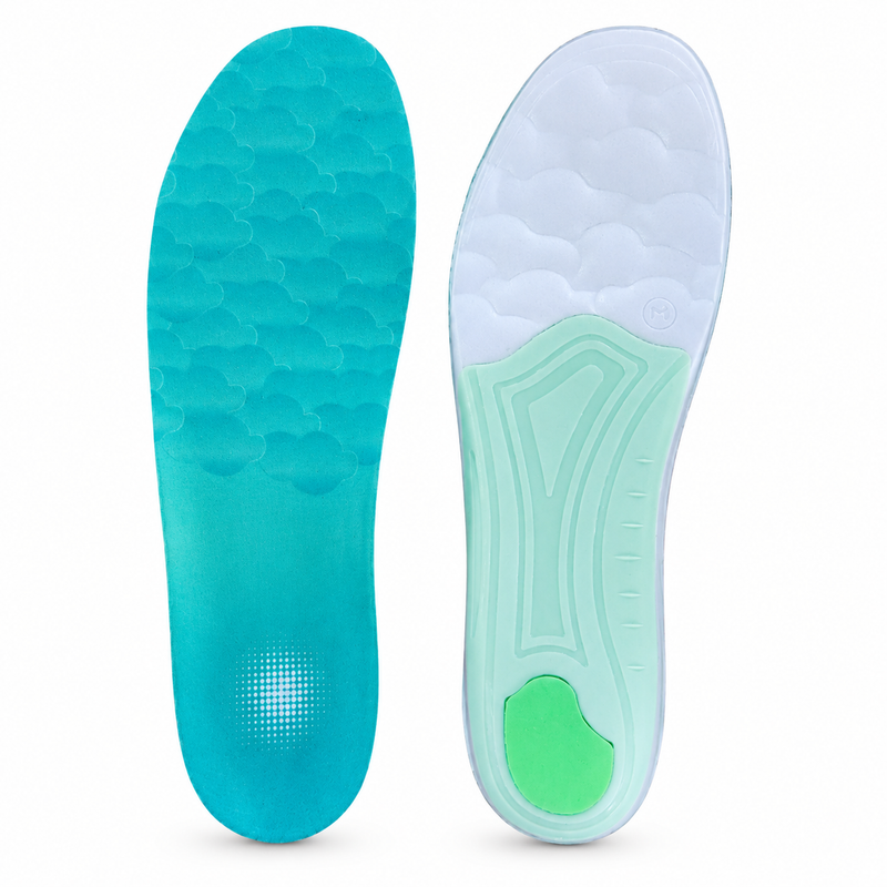 Athletic Sports Insoles for Men & Women – Lightweight Arch Support Cushion for Running, Training, Gym & Impact Shock Absorption Comfort