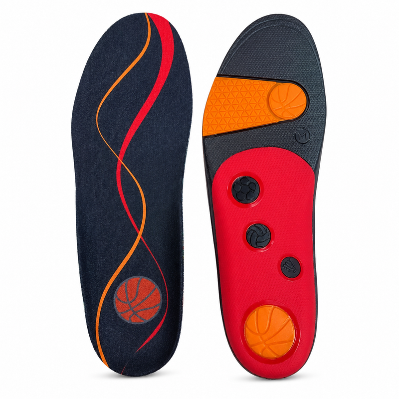 Heavy Duty Work Insoles for Safety Boots – Shock Absorbing Arch Support to Reduce Heel Pain, Foot Fatigue & Pressure from Long Standing Work