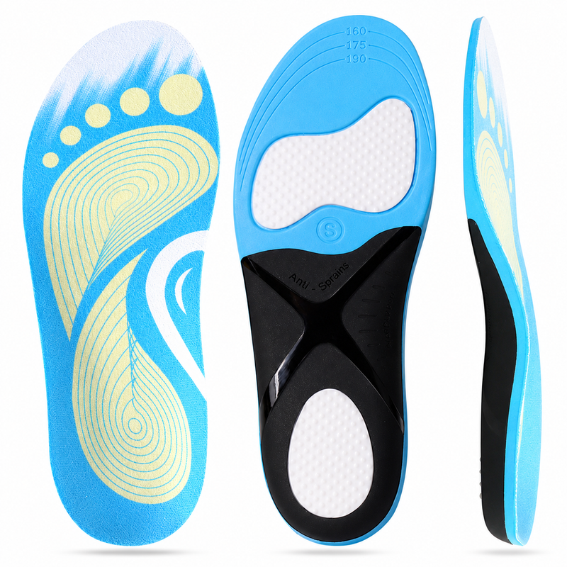 Kids Arch Support Insoles for Healthy Foot Development – Soft Cushioning Support for Daily School Use, Walking & Outdoor Play